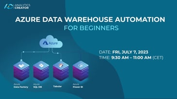 Azure Data Warehouse Automation For Beginners