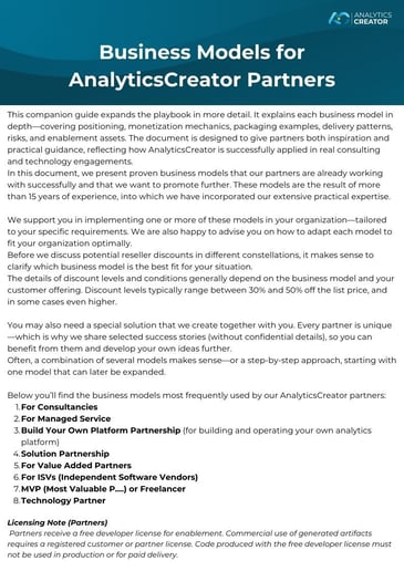 Download Business Models for Partners