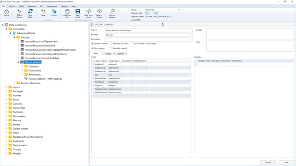 Import wizard — screenshot 4