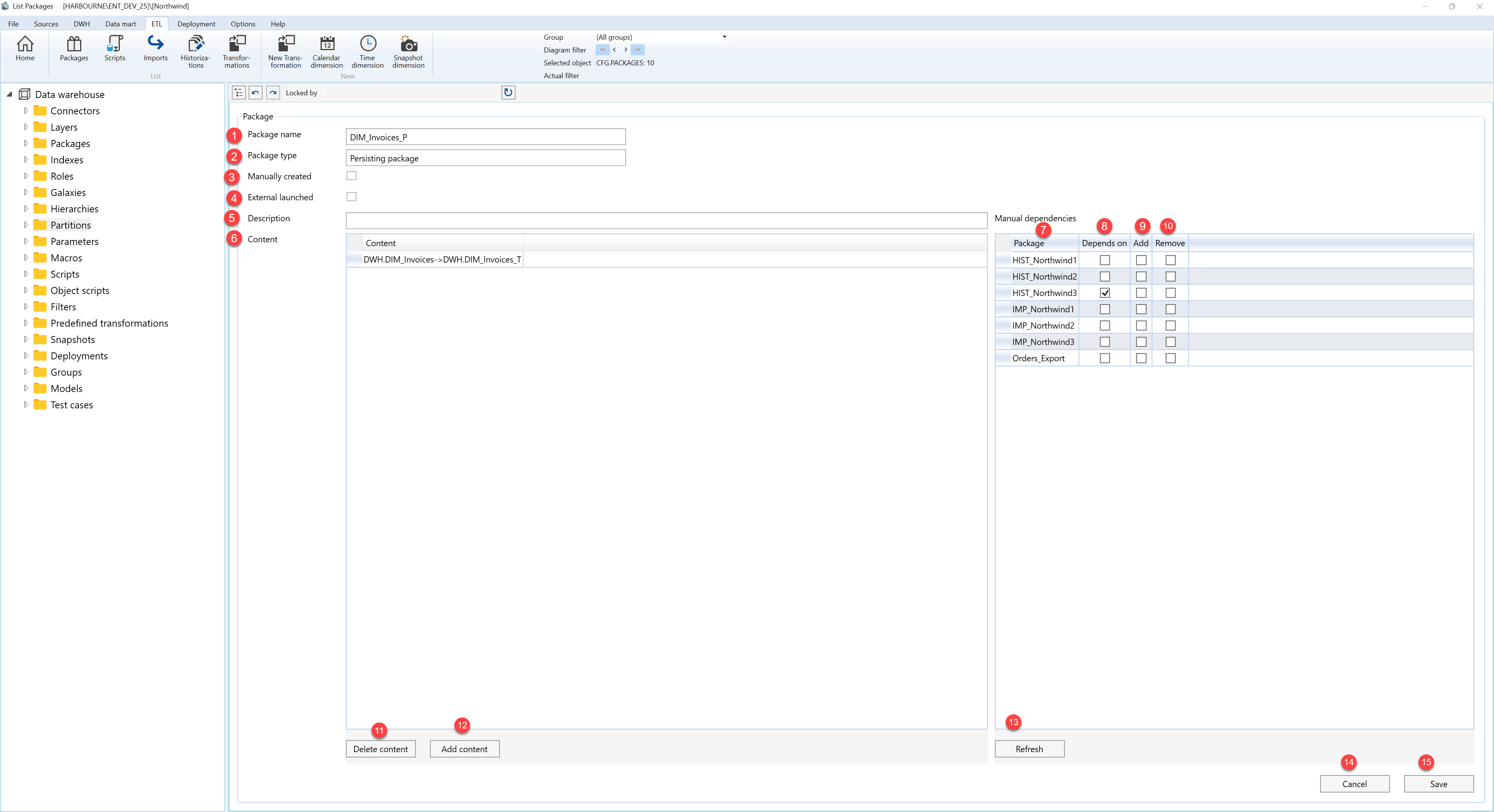 Persisting - Screen overview