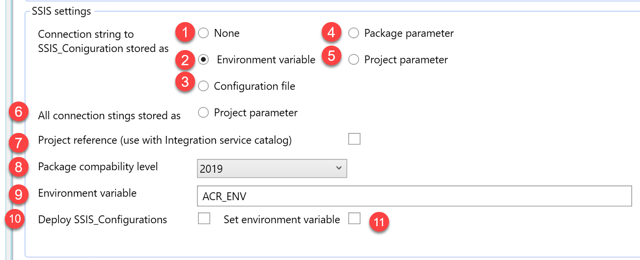 Deployment - B.2 SSIS settings