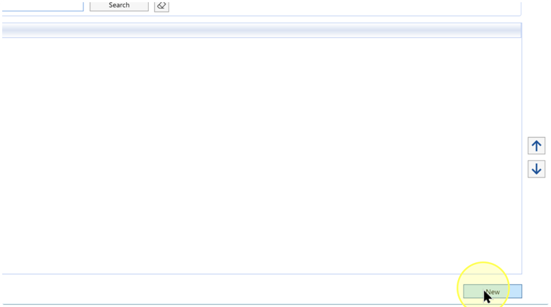 New button at the bottom of the script list.