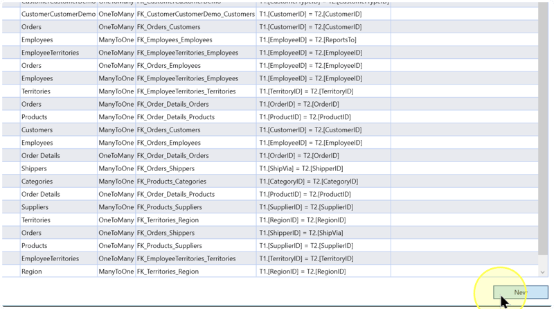 New button beneath the list of existing source references.