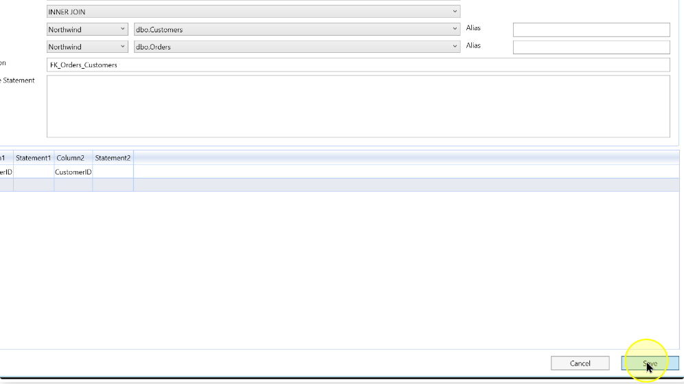 Save the source-reference configuration