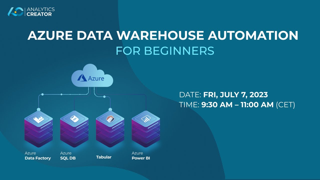 Azure Data Warehouse Automation For Beginners