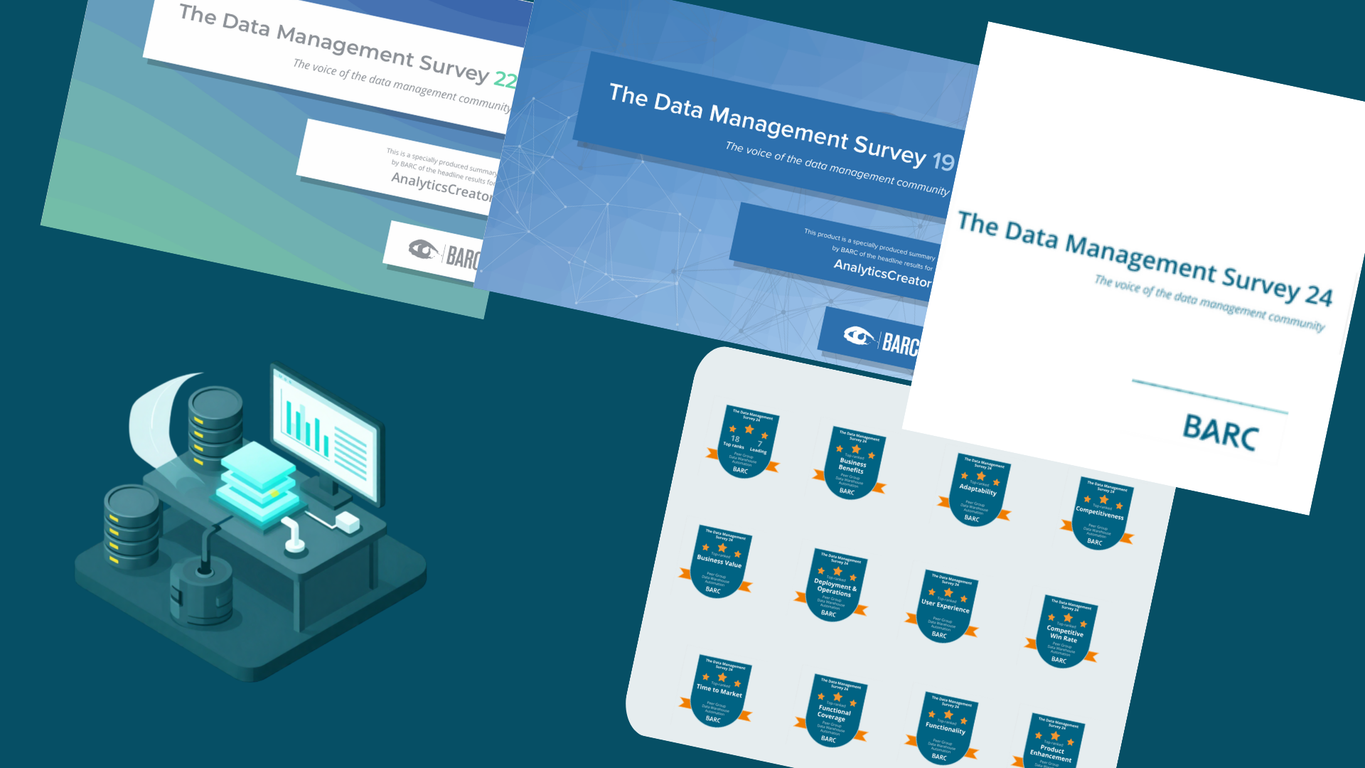 2019–2024 BARC Rankings: AnalyticsCreator Automation
