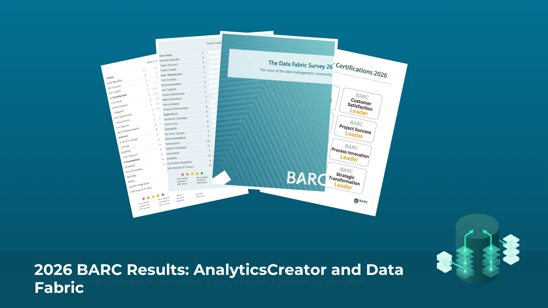 2026 BARC Results: AnalyticsCreator and Data Fabric