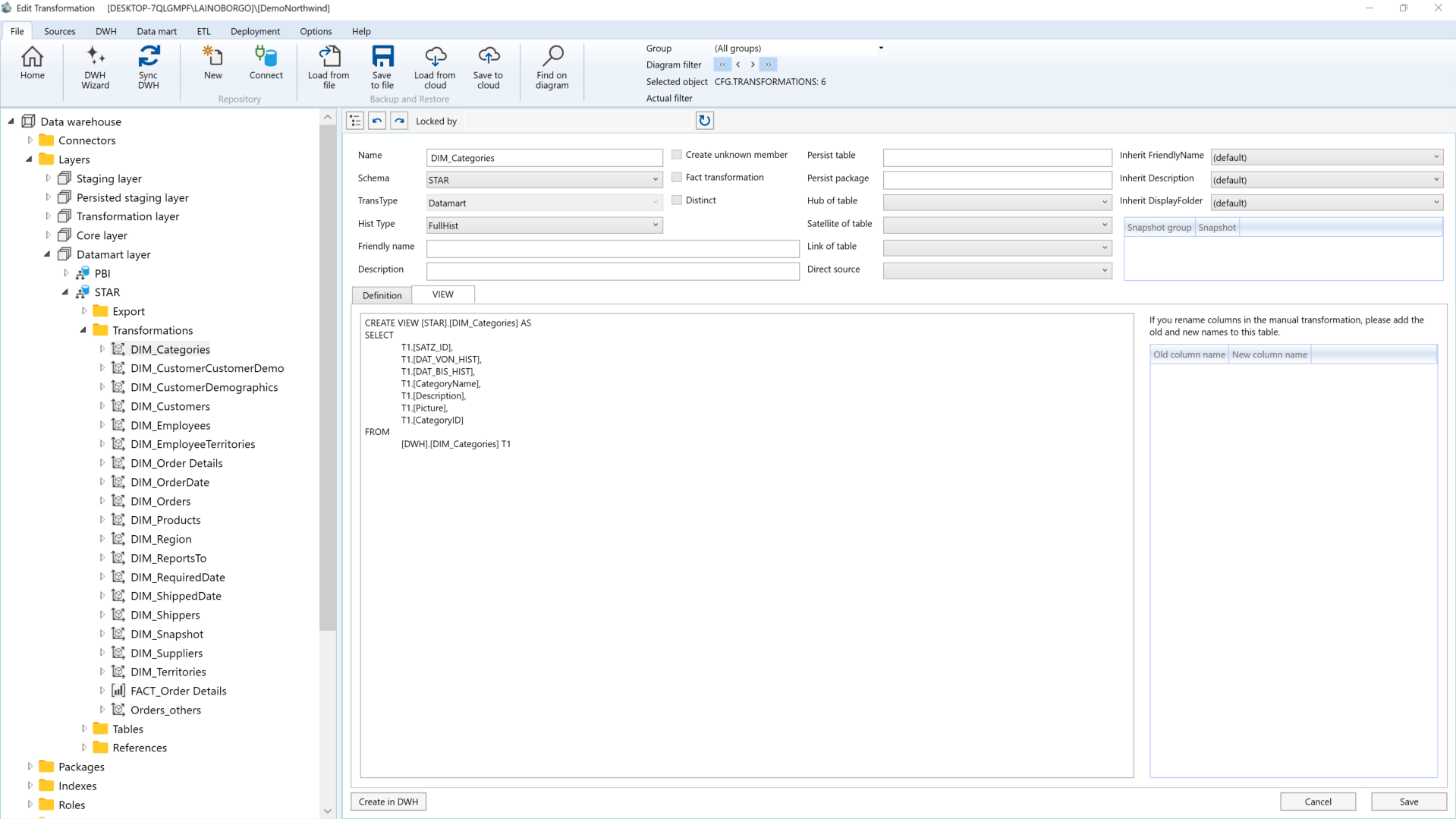 AnalyticsCreator Data Sources